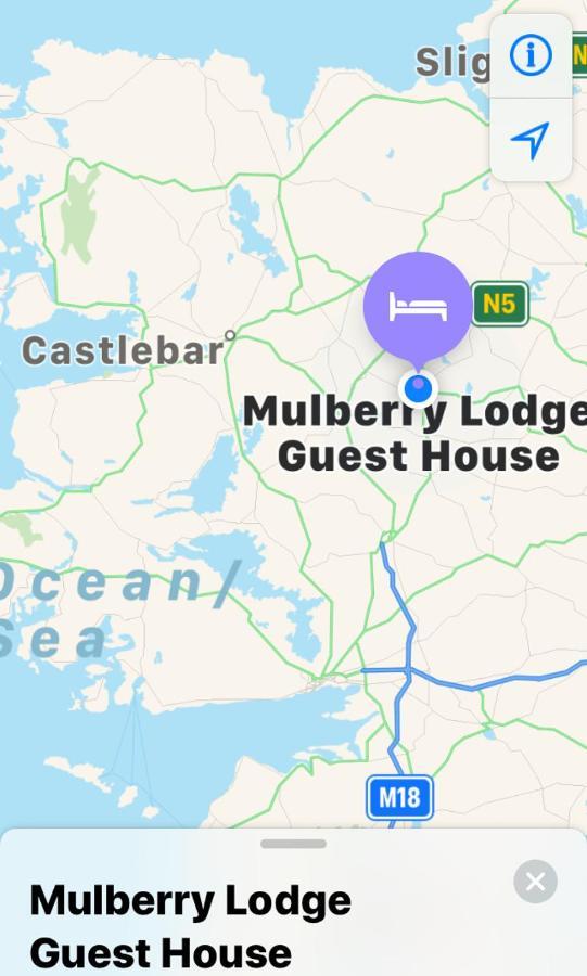 Mulberry Lodge Guest House Ballyhaunis Zewnętrze zdjęcie